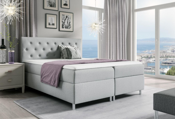 Beds Double Hotel Modern Bed bed base Boxspring 200x200 Bedroom Furniture